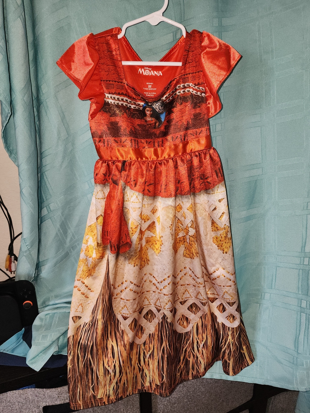 Girls' 5T Moana Pajama Dress